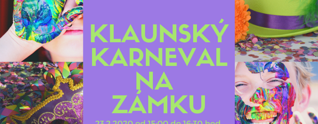 Karneval na zámku s klauny