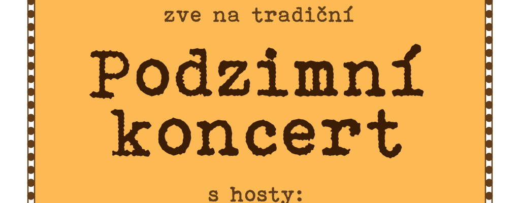 Meziříčská Beseda zve na Podzimní koncert