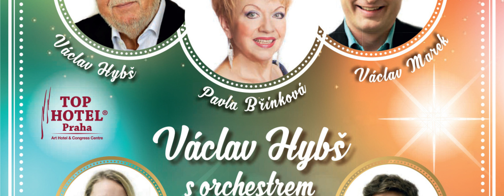 Vánoční koncert Václava Hybše s Pavlou Břínkovou