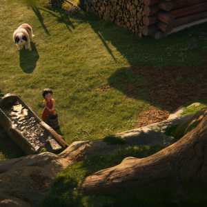 Heidi, děvčátko z hor: Legenda o rysovi