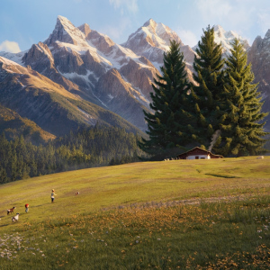 Heidi, děvčátko z hor: Legenda o rysovi