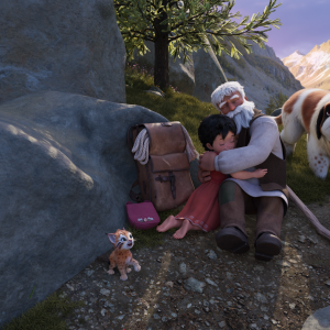 Heidi, děvčátko z hor: Legenda o rysovi