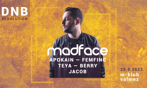 DnB Revolution w. Madface - Apokain - Femfing - Teya  - Berry - Jacob 