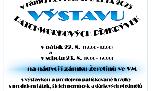 Výstava patchworkových přikrývek
