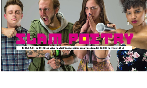 Slam poetry exhibice