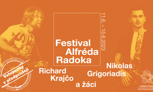 Richard Krajčo a Nikolas Grigoriadis s žáky ZUŠ Alfréda Radoka