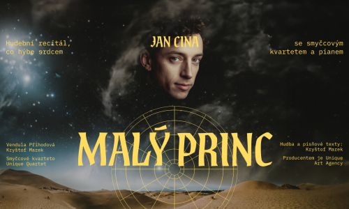 VYPRODÁNO — Hudební recitál Malý princ s Janem Cinou