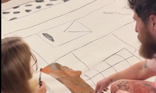 Workshop pro děti k výstavě Ivo Škuta - Řada nešťastných náhod