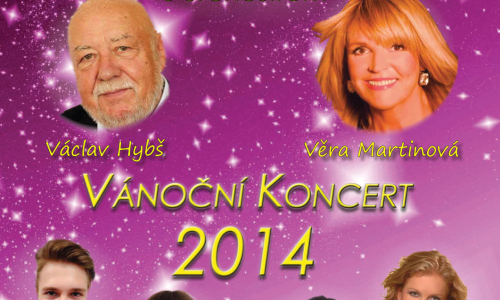 Václav Hybš zve na Vánoční koncert s Věrou Martinovou