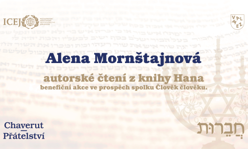 Alena Mornštajnová – autorské čtení z knihy Hana