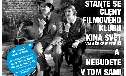 Staňte se členy filmového klubu kina Svět