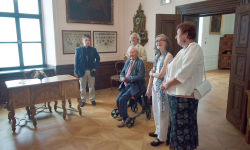 Potomci rodu Žerotínů navštívili Valašské Meziříčí