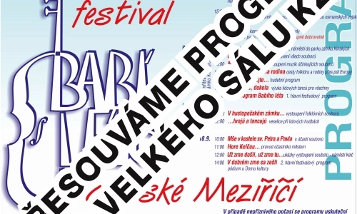 SOBOTNÍ PROGRAM BABÍHO LÉTA SE PŘESOUVÁ DO VELKÉHO SÁLU KZ