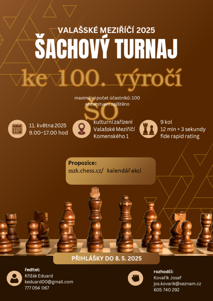 Jubilejní šachový turnaj