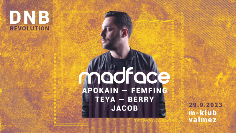 DnB Revolution w. Madface - Apokain - Femfing - Teya  - Berry - Jacob 