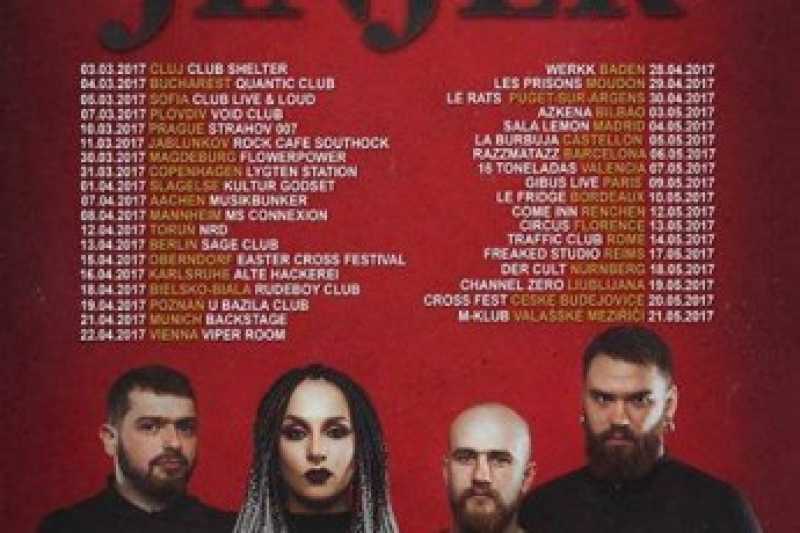 Jinjer + Postcards from Arkham + 	 Secretly Separated Core Night