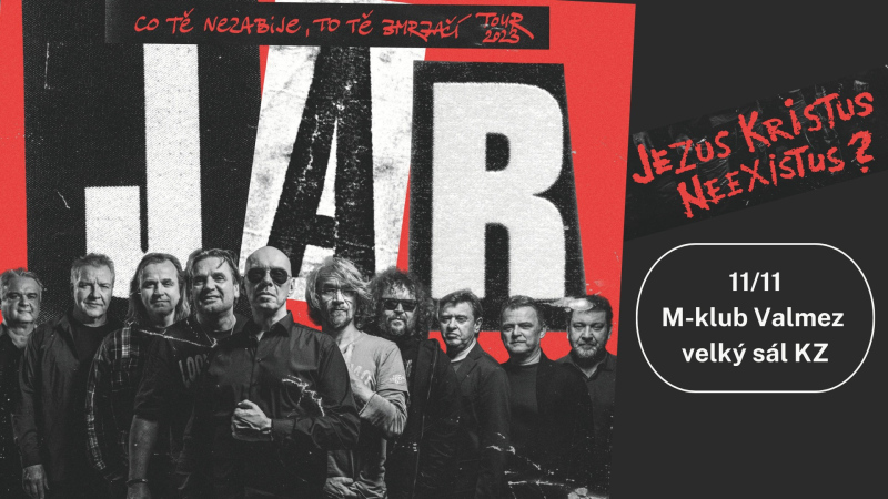 J.A.R. co tě nezabije, to tě zmrzačí tour 2023