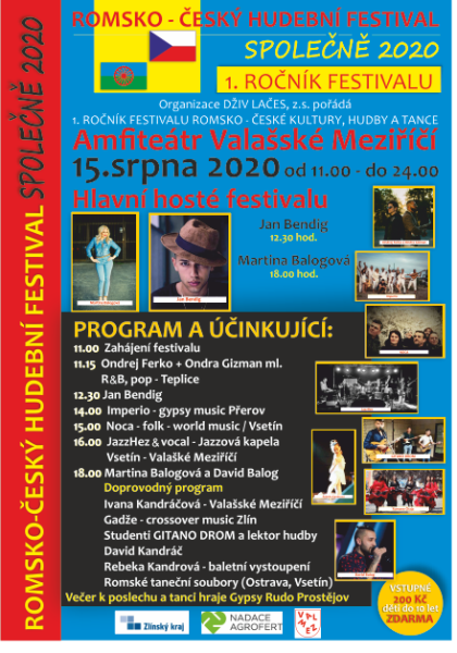 Romsko-český hudební festival SPOLEČNĚ 2020