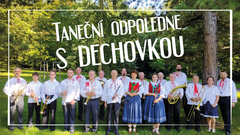 Taneční odpoledne s Dechovkou
