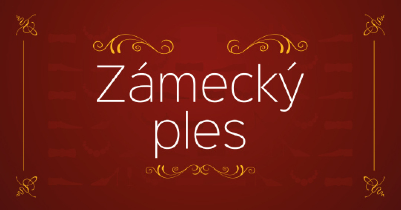 Zámecký ples - velký sál