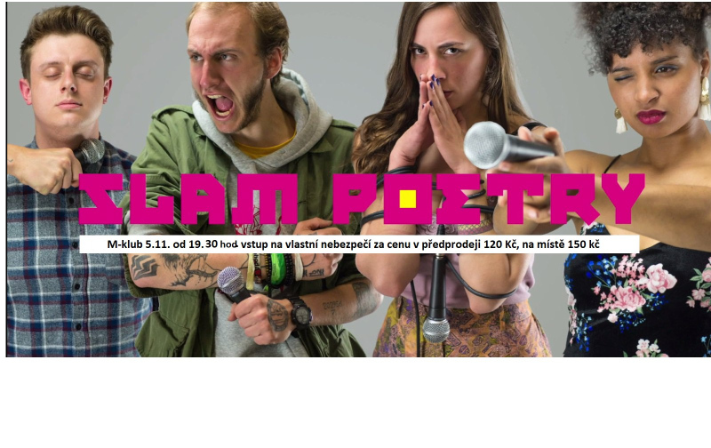 Slam poetry exhibice