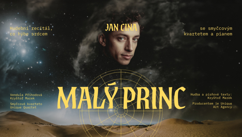 VYPRODÁNO — Hudební recitál Malý princ s Janem Cinou