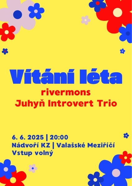 Vítání léta: rivermons & Juhyň Introvert Trio