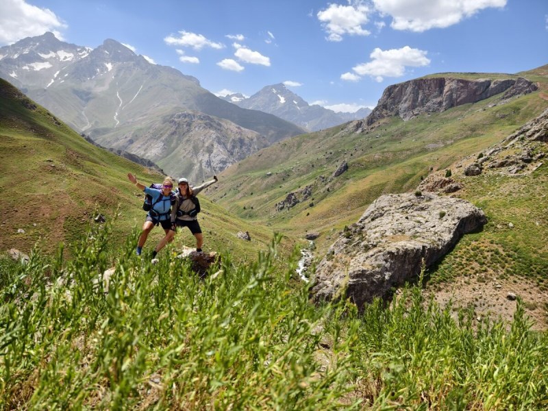 Pamír trail - 1330 km samy pěšky přes Tádžikistán
