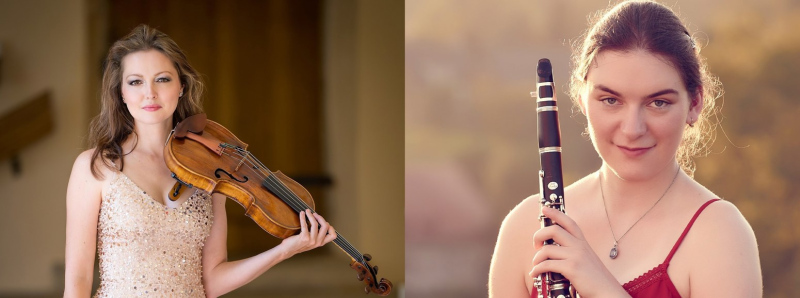 Kristina Fialová – viola & Anna Paulová – klarinet